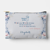 Mother to Be Floral Soft Pastel Etui (Voorkant)