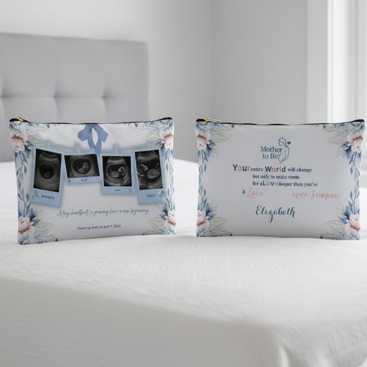 Mother to Be Floral Soft Pastel Etui