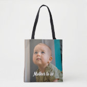 Mother To Be Personalized Minimal  Tote Bag (Voorkant)