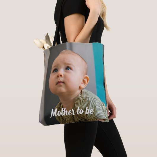 Mother To Be Personalized Minimal  Tote Bag (Dichtbij)