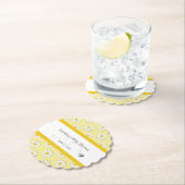 Mother-to-Bee Baby Shower  Kartonnen Onderzetters (Insitu)