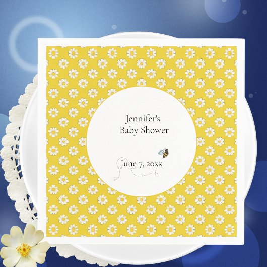 Mother-to-Bee Baby Shower Servet