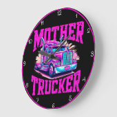 Mother Trucker: Paarse roze houding Grote Klok (Hoek)