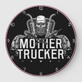 Mother Trucker: Vet Schedelontwerp Grote Klok (Voorkant)