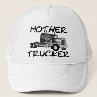 MOTHER TRUCKER - ZWART EN WITTE PET