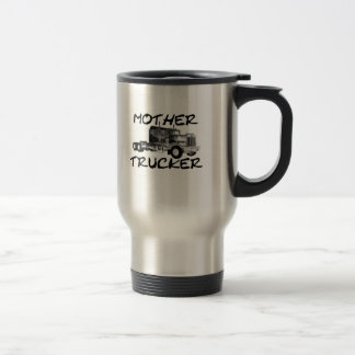 MOTHER TRUCKER - ZWART EN WITTE REISBEKER