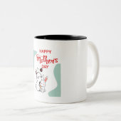 Mother Tweekleurige Koffiemok (Voorkant rechts)