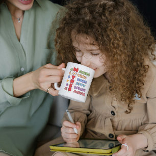 Mother Tweekleurige Koffiemok