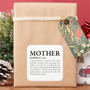Mother Vierkante Sticker