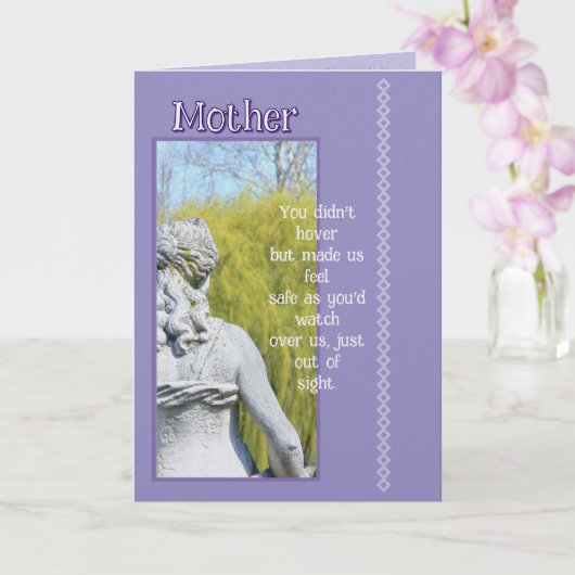 Mother Watched Over Us /HAPPY MOTHER'S DAY Kaart (Orchidee)