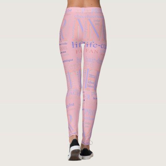 Mother WordArt Leggings (Achterkant)