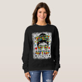 Mother’s Day Mam Awareness Life Autisme Bleachin Trui (Voorkant volledig)