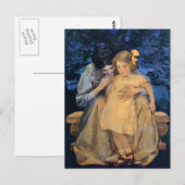 MotherandChild-1908 Briefkaart (Voorkant / Achterkant)