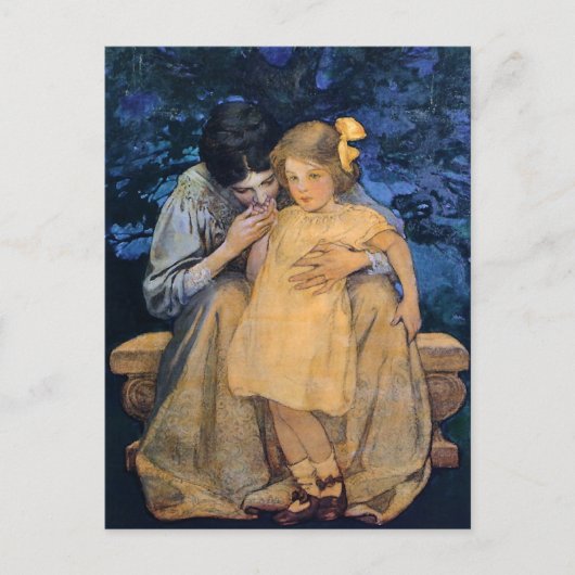 MotherandChild-1908 Briefkaart (Voorkant)