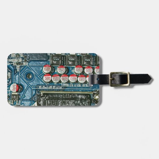 Motherboard Art.jpg Bagagelabel (Voorkant horizontaal)