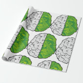 Motherboard Brain Cadeaupapier (Uitgerold)