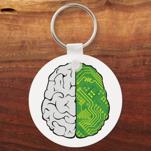 Motherboard Brain Sleutelhanger (Voorkant)