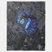 Motherboard Fleece Blanket Deken (Voorkant)
