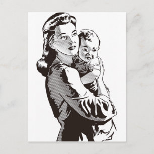 Motherhood Briefkaart