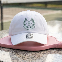 Motherhood Varsity Pickleball Country Club Crest Trucker Pet