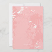 Mothering Baby shower van pensionering Fotouitnodi Kaart (Achterkant)