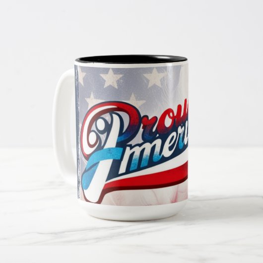 Motherland Tweekleurige Koffiemok (Voorkant links)