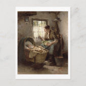 Motherly Affection (olie op canvas) Briefkaart (Voorkant)