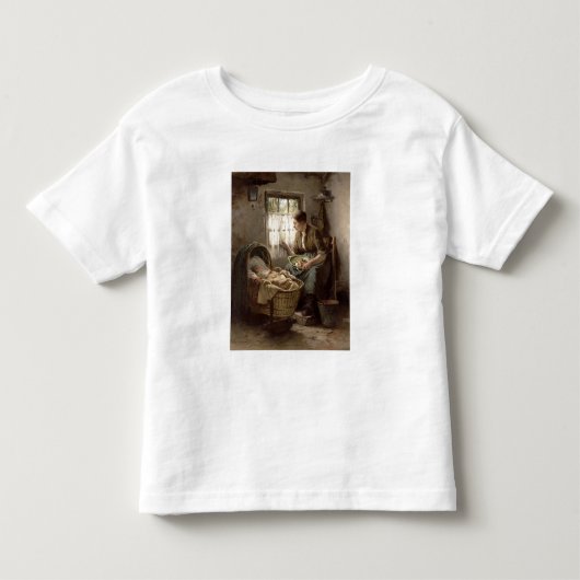 Motherly Affection (olie op canvas) Kinder Shirts (Voorkant)