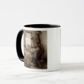 Motherly Affection (olie op canvas) Mok (Voorkant links)