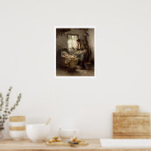 Motherly Affection (olie op canvas) Poster (Keuken)