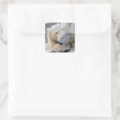 Motherly Love Vierkante Sticker (Tas)