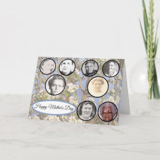 Mothers and Stepmother Photos Mothers Day Holiday Feestdagen Kaart
