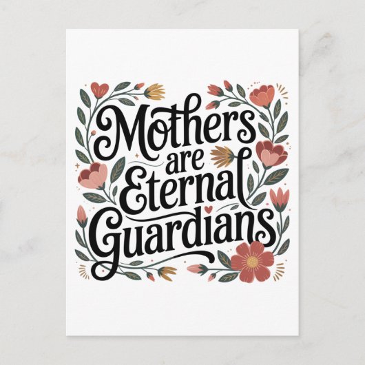 Mothers Are Eternal Guardians Uitnodiging Briefkaart (Voorkant)