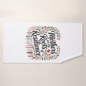 Mothers Are The Roots Of Resilience Badhanddoek (Badhanddoek)