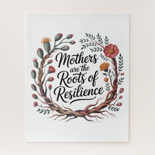 Mothers Are The Roots Of Resilience Legpuzzel (Verticaal)