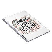 Mothers Are The Roots Of Resilience Notitieboek (Rechterzijde)