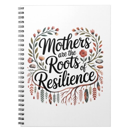 Mothers Are The Roots Of Resilience Notitieboek (Voorkant)