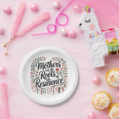 Mothers Are The Roots Of Resilience Papieren Bordje (Feest)
