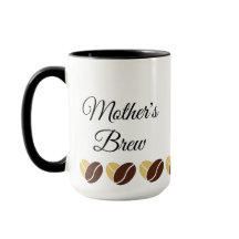 Mother's Brew Mok-Dad's Coffee Mok-bewerkbaar