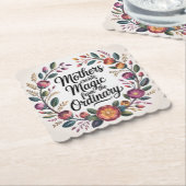 Mothers Create Magic From The Ordinary Kartonnen Onderzetters (Gebogen)