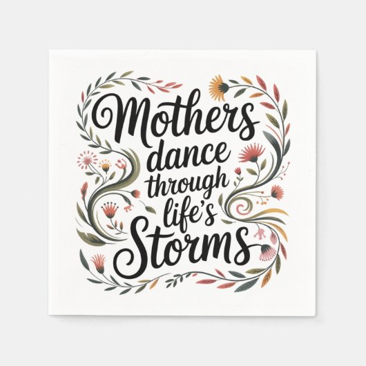 Mothers Dance Through Life's Storms Servet (Voorkant)