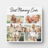 Mother's Day 6 Photo Collage Best Mommy Ever  Fotoplaat (Voorkant)