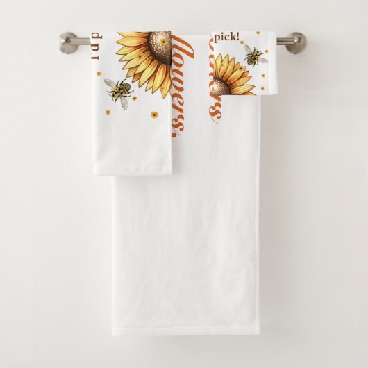Mother's Day Bathroom Towel Set Bad Handdoek (Insitu)