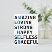 Mother's day briefkaart (Staand voorkant)