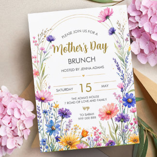 Mother's Day Brunch | Mothers Day Party Kaart