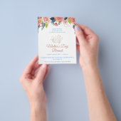 Mother's Day Brunch Party Invitation Flyer (Hand)