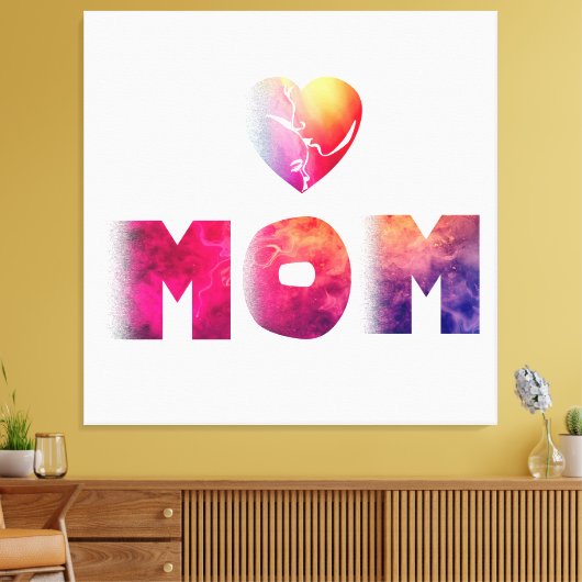 mothers day canvas afdruk (Insitu (Woonkamer))