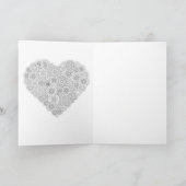 Mother's Day Card: Adult Coloring Kaart (Binnen)