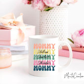 Mother's day coffee mug, personalized children's  koffiemok