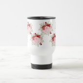 Mother's Day Floral Pattern Thermal Tumbler Reisbeker (Center)